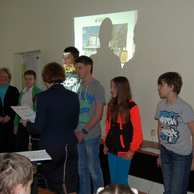 2014. gada konkursa dalībnieku apbalvošana Daugavpilī